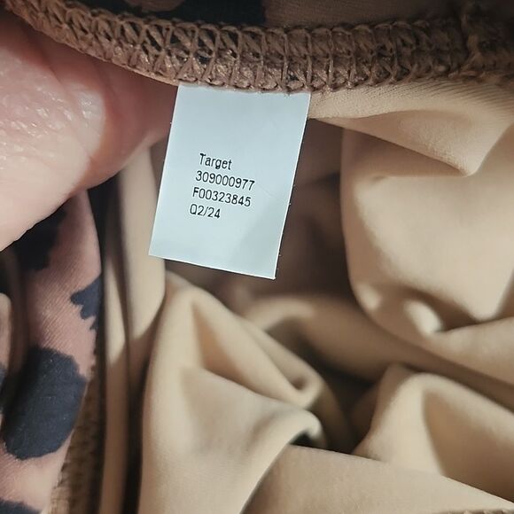 Joy Lab Leopard Print Leggings, Small - Picture 5 of 5